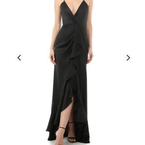 Jay Godfrey Elsie Ruffle Front Gown